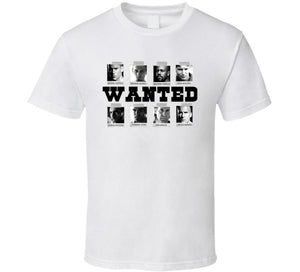 Prison Break Wanted Tv T-shirt