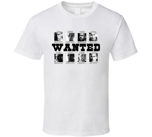Prison Break Wanted tv T Shirt